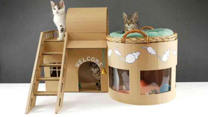 Desain rumah kucing yang bagus