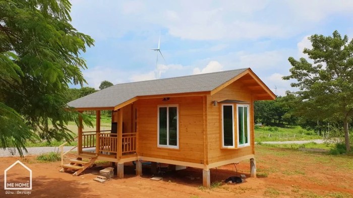 Desain rumah menggunakan kayu jati belanda