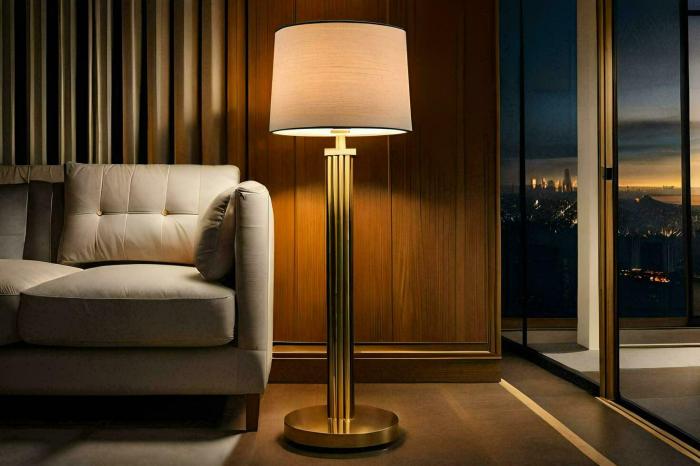 Wohnzimmer lampe gold